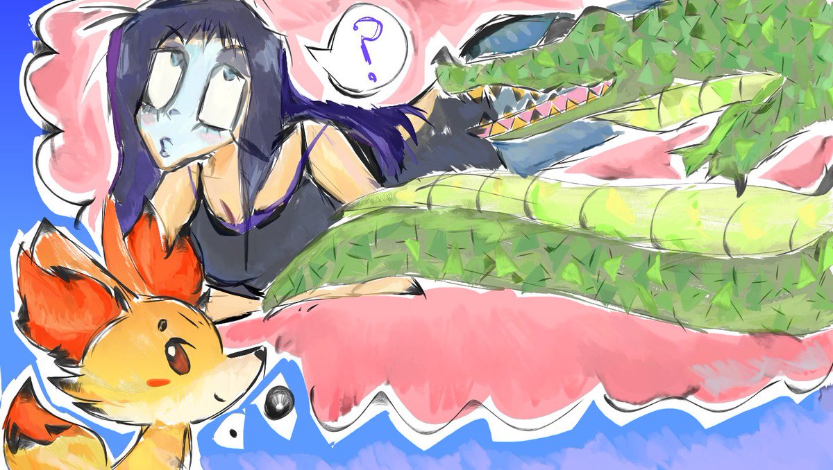 nEOONDON's tweet photo. friend oc #pokemon https://t.co/tTzymoGz7d
