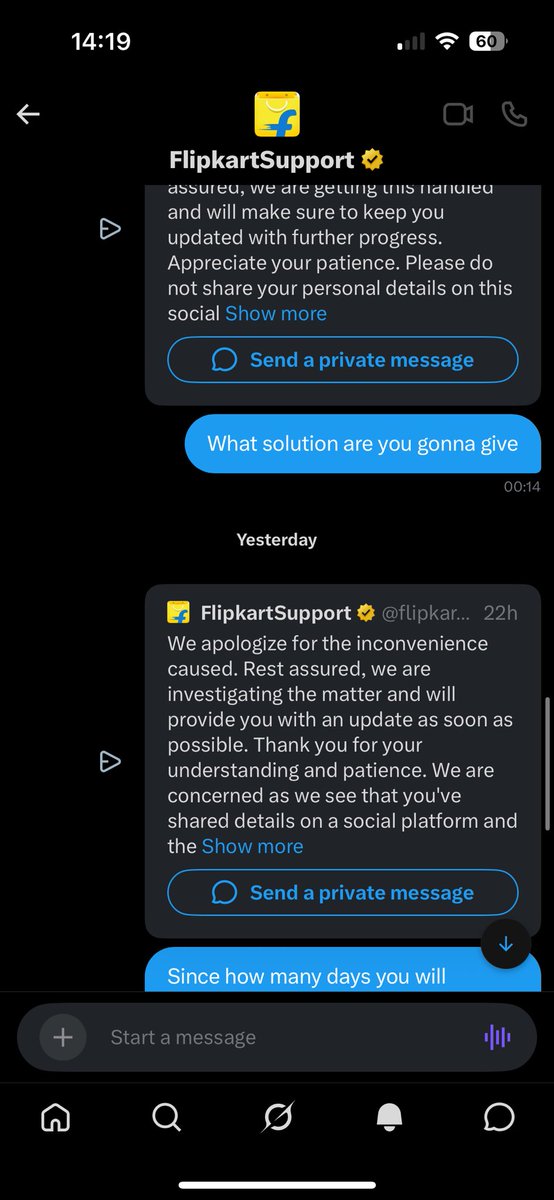 vinesh_vnu's tweet image. @flipkartsupport not providing any kind of support for my issue. I have dead AC since last 10 days. @Flipkart not providing Replacement, Return or Refund. 
@jagograhakjago @ConsumerHelp_ @hydcitypolice @_Kalyan_K @nch1915 @consaff #consumercomplaint #customerservice #harrasment