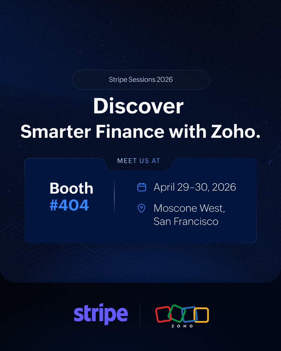 Zoho Books tweet media