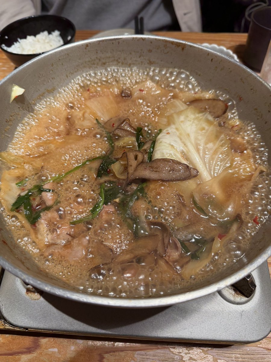 久々のもつ鍋