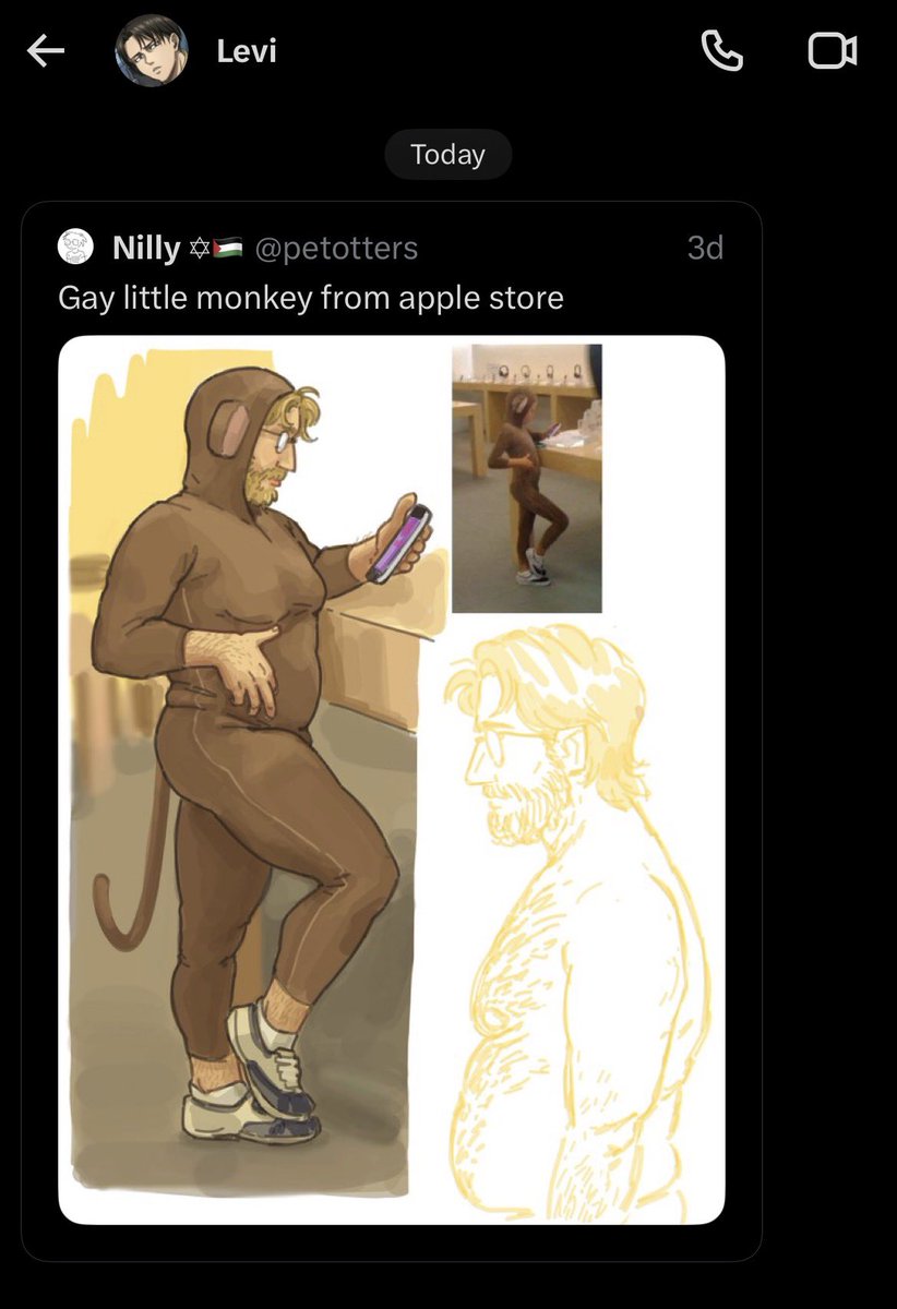 MONKEYING4ROUND's tweet photo. This is the first message he has sent me in months. Pardon me. https://t.co/YKmTlrlGfe