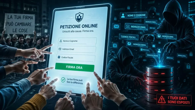 pejoneresearch's tweet image. Hai firmato una petizione online? Ecco cosa può succedere ai tuoi dati 📌tinyurl.com/28sud8bd

#26aprile #privacy #cybersec #dataprotection