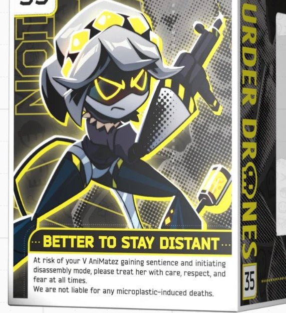 You need to respect her anyway because she is SERIAL DESIGNATION V-X00100000 MURDER DRONES. If you have to be in fear to give her respect you as NOT a true vultist