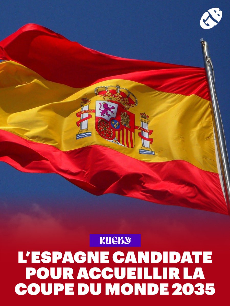 GauthierBaudin's tweet photo. La fédération espagnole de rugby a officiellement annoncé sa candidature pour accueillir l'édition 2035 de la Coupe du monde de rugby, lors du gala du rugby espagnol, hier.

Les plus grands stades de football d'Espagne seraient à l'étude pour recevoir des rencontres comme le Camp Nou de Barcelone, le stade Santiago Barnabeu de Madrid ou encore San Mamès, à Bilbao.

L'Espagne est officiellement en concurrence face à l'Argentine, qui s'était déclarée candidate il y a quelques semaines, alors que l'Italie réfléchirait toujours à créer une candidature pour 2035.