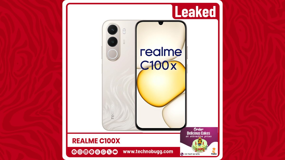 TechnobuggTweet's tweet image. Realme C100X Listed Online With Major Details

Read more : technobugg.com/realme-c100x-l…

#Realme #RealmeC100X #Breaking #Technobugg #technews
