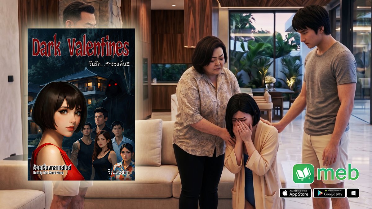 Echocaststories's tweet image. [Teaser : วันรัก...ชำระแค้น]
Chapter 08 : สารภาพผิด
.
มัสวีจึงส่งเสียงร่ำไห้ออกมาพร้อมกับสารภาพว่า เธอเคยทำงานที่เดียวกับญาณิสาและเคยกลั่นแกล้งจนญาณิสาถูกเจ้านายตำหนิ 
.
#นิยาย #ฆาตกรรม #valentines #thriller #podcast
.
&amp;gt;&amp;gt;link MEB จ้าาา&amp;lt;&amp;lt; : bit.ly/Darkvalentines