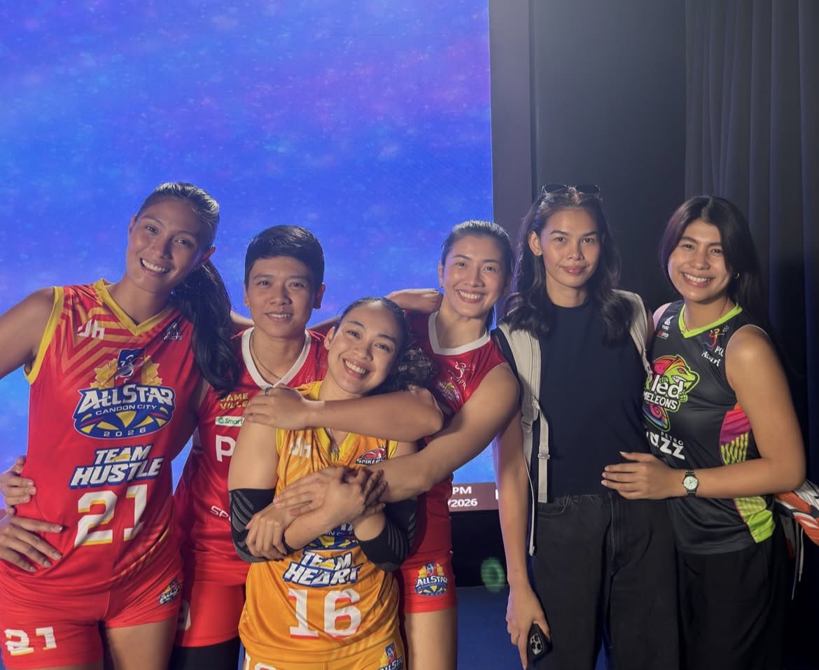 f2 ladies in pvl all-stars 💛