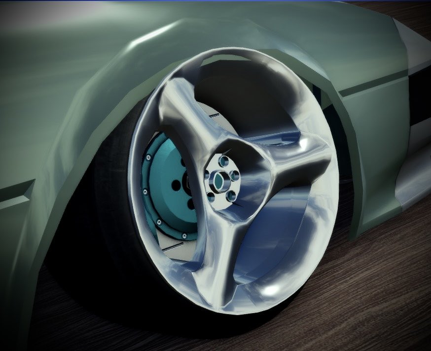 𝐙𝟑𝟏製作中…!! 独特な3本スポークでバチ決まり….🔥🔥🔥 #Roblox #Z31