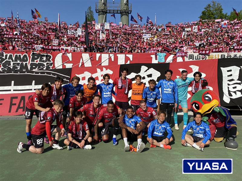 【本日アビスパ福岡戦】
 試合後の監督・選手コメントをホームページに掲載しました。   
 fagiano-okayama.com/news/202604251…

見逃し配信、ハイライトは #DAZN で📷 

#ファジアーノ岡山