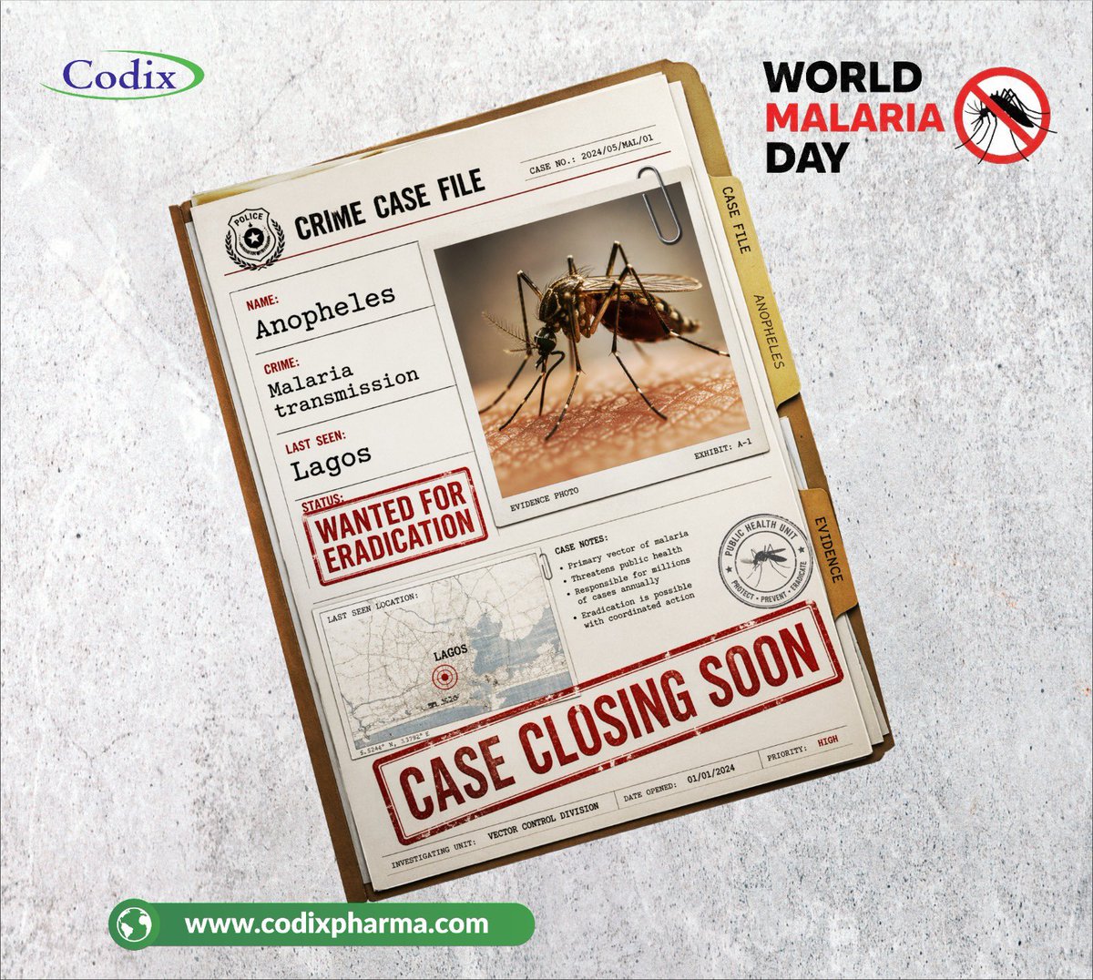 Codix_Pharma's tweet photo. We are leading the charge by providing accurate tools needed to eliminate guesswork and stop malaria in its tracks.

With quality rapid diagnostic tests readily available, healthcare providers can make timely, confident decisions when it matters most.

#CodixPharma https://t.co/X2NVJEld8W