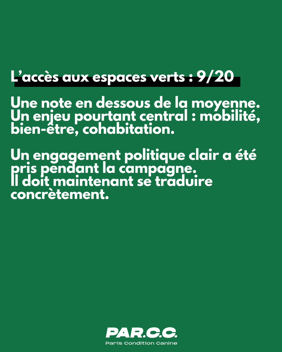 PARCC_Paris's tweet photo. Classement @30millionsdamis : @Paris 8e des villes où il fait bon vivre avec son animal. Vraiment ?
Espaces verts (9/20), propreté (6/20), transports surévalués… Des sujets pourtant clés pour une meilleure place du chien en ville. Il est temps de sérieusement accélérer. https://t.co/O4mSX6v3Of