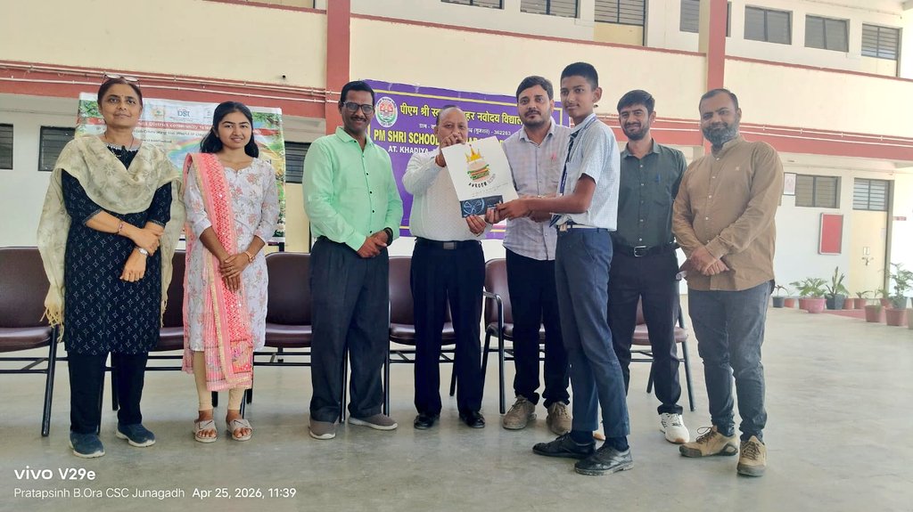 CscJunagadh's tweet image. Today we celebrated #WorldIPDay at JNV school 
We conducted a seminar on #ipr,#patent,#copyright,#GItag,#trademark &amp;amp; #design.
We also done #activities like
Create Your Own #Brand
Copy or Original? Game
#Design Your Own #PatentCertificate
to make it #interactive &amp;amp; interesting