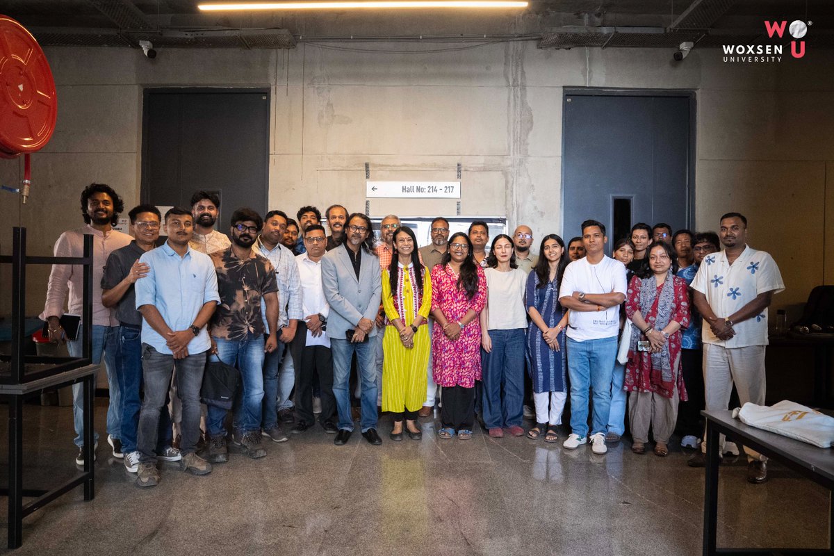 Woxsen's tweet image. Exploring the future of design education at Woxsen University

SOAD hosted an AI in Design session by Kaustav Sengupta under Polaris—bringing faculty &amp;amp; students together to rethink creativity, pedagogy &amp;amp; practice.

#WoxsenUniversity #AIinDesign #FacultyDevelopment