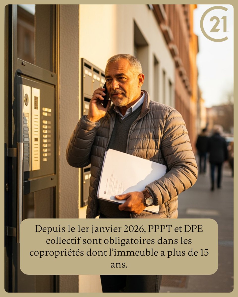 CVaugirard's tweet photo. Depuis 2026, les copropriétés d’immeubles “matures” entrent dans une nouvelle logique : prouver qu’elles pilotent leur technique et leur énergie. 🏠 Le PPPT n’est pas un devis de travaux imposés, c’est une feuille de route sur 10 ans (travaux, priorités, budget) qui doit (1/3) https://t.co/VM2Zj0bkKV