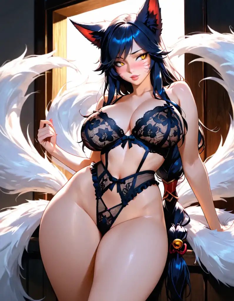 TheWaifuroom's tweet image. She doesn’t chase… she attracts.
Too late to look away.
#Ahri #LeagueOfLegends #LoL #KDA #AnimeArt #Waifu #Gaming