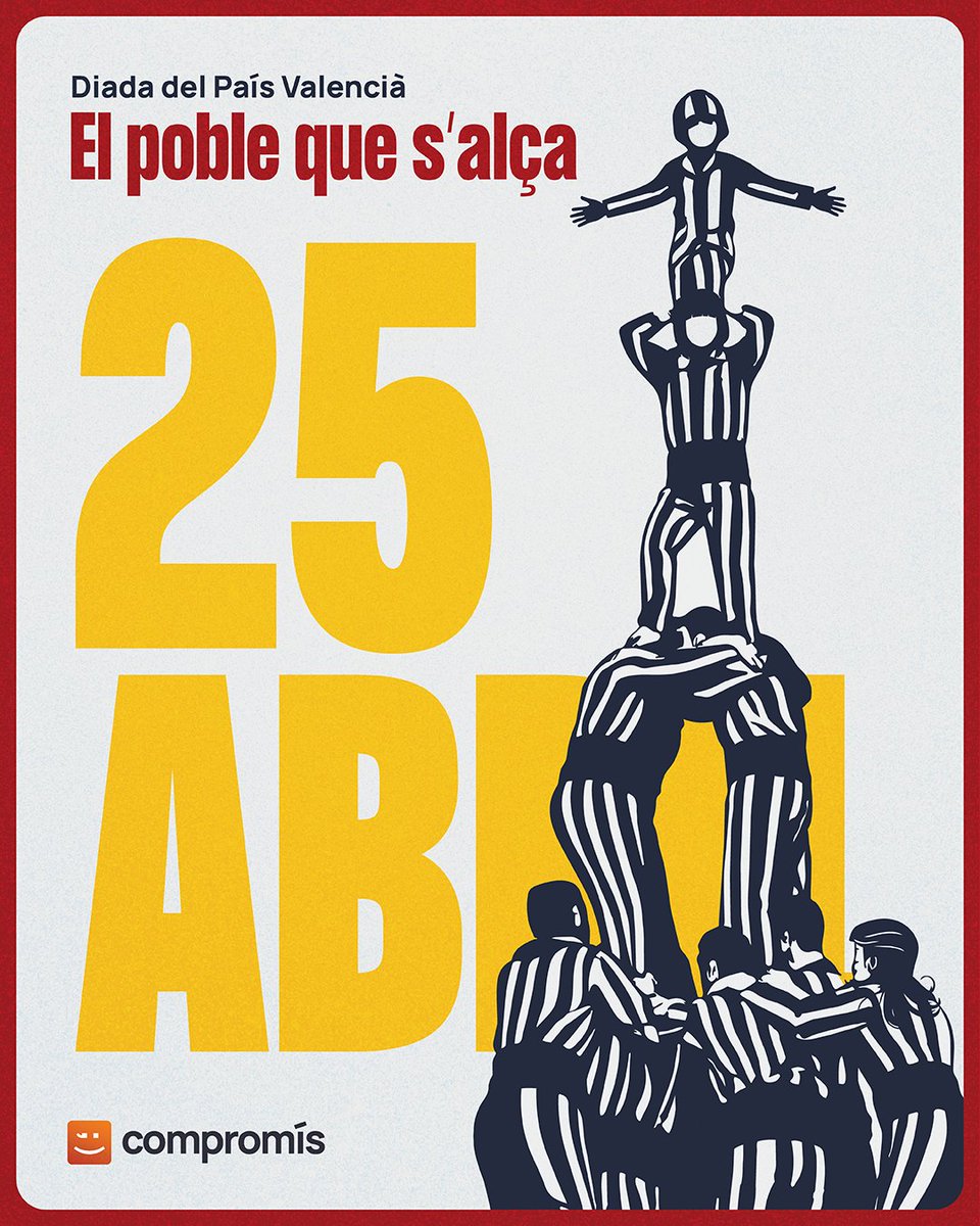 CompromisMNCOFA's tweet photo. Reivindiquem el dret a ser valencians i l'orgull d'un poble que vol seguir sent únic dins del món global que ens envolta. #25abril https://t.co/Dm937RhOeC
