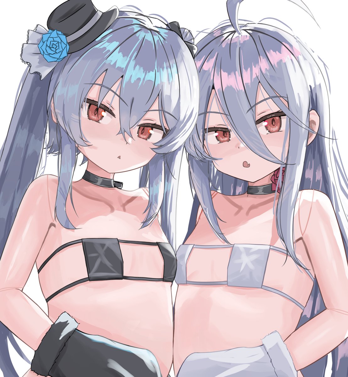 masita360's tweet image. オーキスとツヴァイ描いた🥰🥰