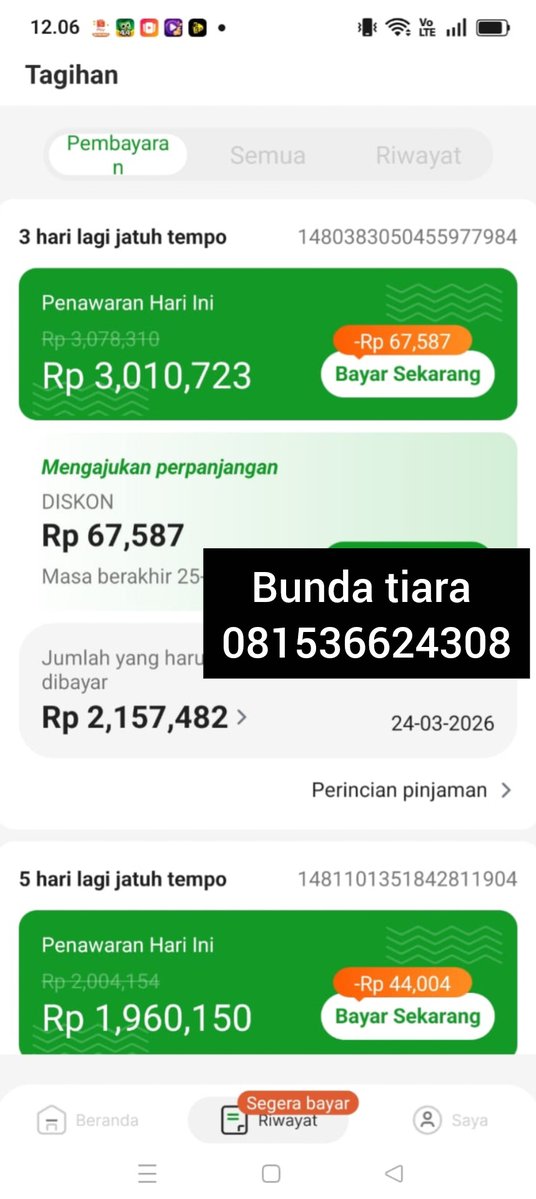 Bundatiara011's tweet image. Stop Gali tutup pinjol 
Jika sudah ga kuat lagi 
Keluar dari lingkaran PINJOL 
Galbay dengan amn jalan terbaik 
#pinjol #korbanpinjol
#solusipinjol 
#pinjamanonline
