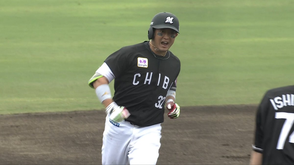 千葉ロッテ ピックアップ選手⚾️ ＼ 佐藤都志也選手が先制の1号3ラン