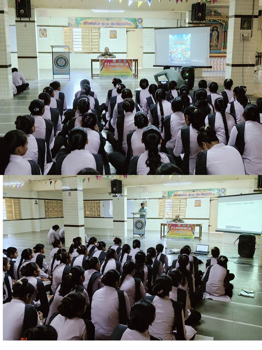 IPLabGirSomnath's tweet image. #WorldIPDay2026 
#celebrated at IP Lab and Innovation Center Gir-Somnath 
#Students of Shri Swami DE.L.ED College participated
#session about #IPR
#Expert IP Talk
#Qus/Ans about IP
#IPQuiz
#Detail Discuss on ip &amp;amp; Innovation 
#watching Ppt on innovative Ip Knowledge 
#Iplab visit