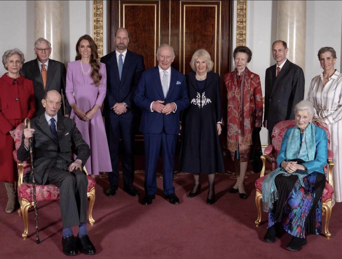 Prince Harry is NOT Royal and NOT part of the Royal family. 

NONE of these royal family members will even speak to him. 

The PANTOMIME Prince Harry is only related to these people much to their disappointment. 

#PantominePrince no longer has a family.