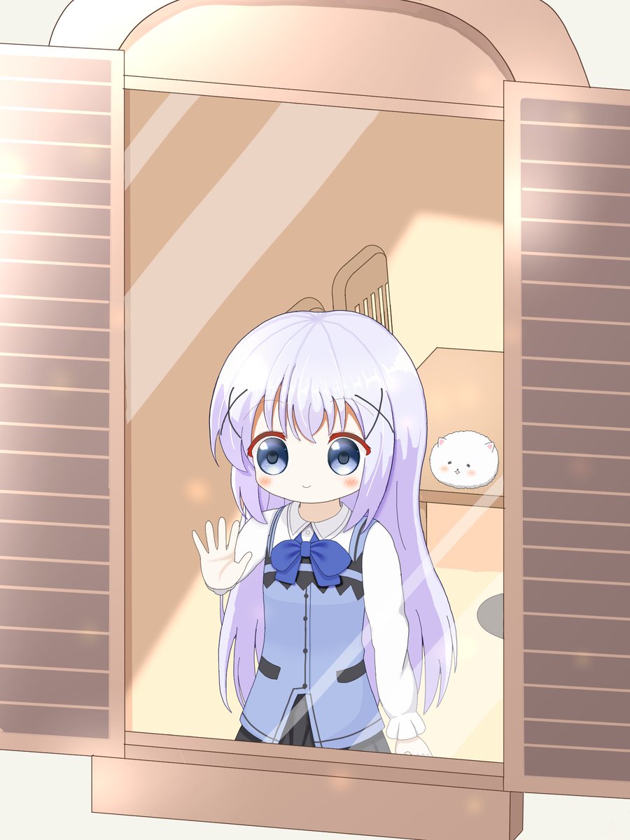 ココアさんに出会った後のチノちゃん