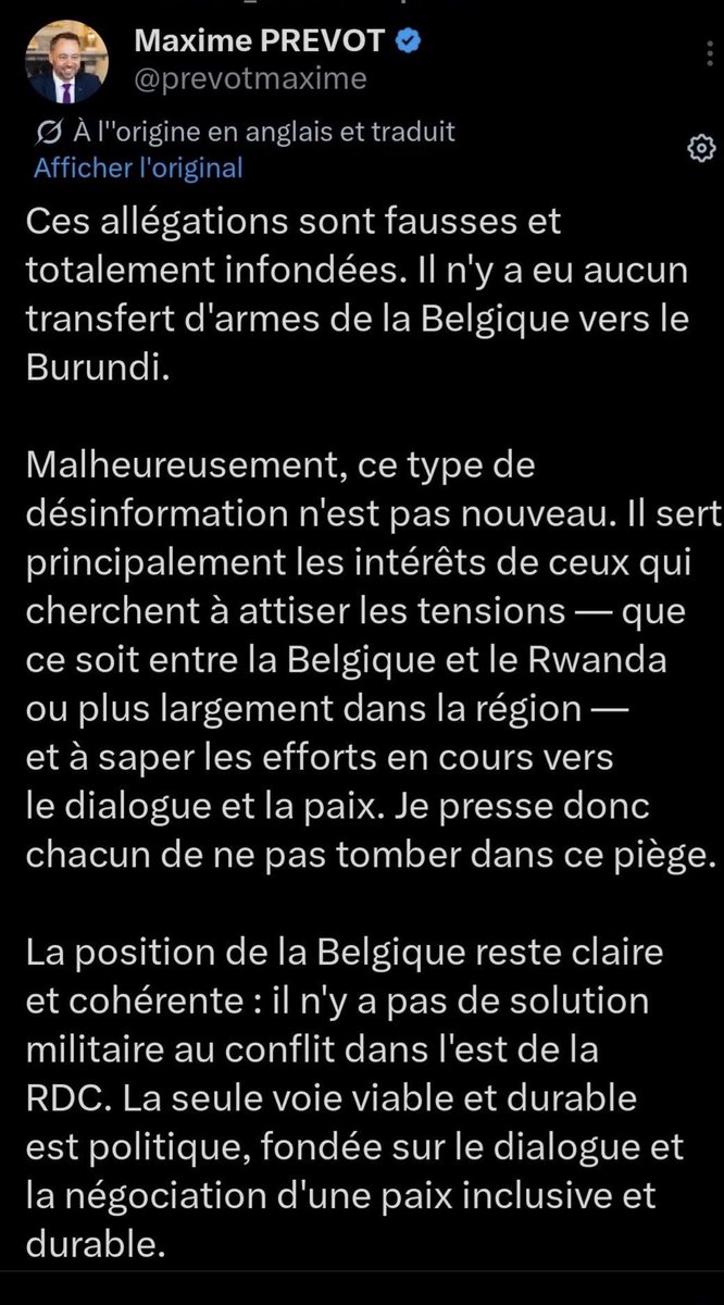 AcpdhBurundi's tweet photo. La Belgique a publiquement denoncé une rumeur qui est vulgarisée sur les reseaux sociaux et medias pointant ce pays et le burundi pour une attaque armee contre le Rwanda. Une question se pose : la Belgique va t elle faire une investigation sur les auteurs de cette rumeur? https://t.co/7e0xsfcFXN