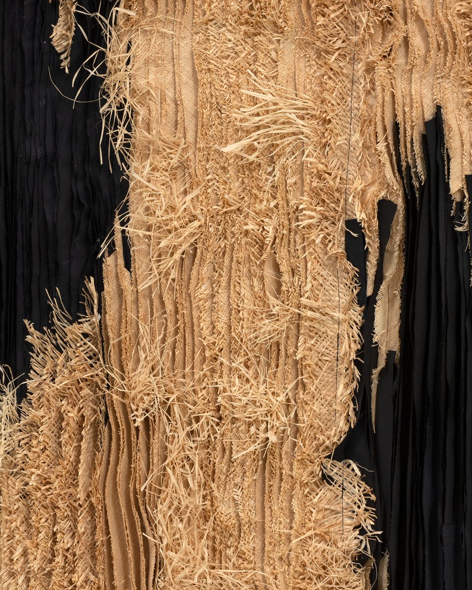 studiojoeland's tweet photo. ART BRUSSELS 2026

Joël Andrianomearisoa is part of Art Brussels with Almine Rech Gallery

Booth 5C . 06
April 24 to 26 2026
Brussels Expo . Hall 5
Place de Belgique 1 . 1020
Brussels . Belgium

Joël Andrianomearisoa
Les promesses . Act II
Textile
195 × 135 cm
2024 https://t.co/VKLWOk82zu
