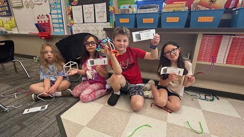 BrightElSchool's tweet photo. 🧱✨ Building Big Thinkers! ✨🧱
Mrs. Wedding’s 1st graders are taking on the challenge of constructing 3D shapes—and rising to the occasion!  It’s not always easy, but these students are proving that we can do hard things in first grade. 📐

#WatchSunmanDearborn https://t.co/bd1OuW2hO2
