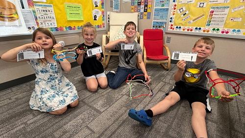 BrightElSchool's tweet photo. 🧱✨ Building Big Thinkers! ✨🧱
Mrs. Wedding’s 1st graders are taking on the challenge of constructing 3D shapes—and rising to the occasion!  It’s not always easy, but these students are proving that we can do hard things in first grade. 📐

#WatchSunmanDearborn https://t.co/bd1OuW2hO2