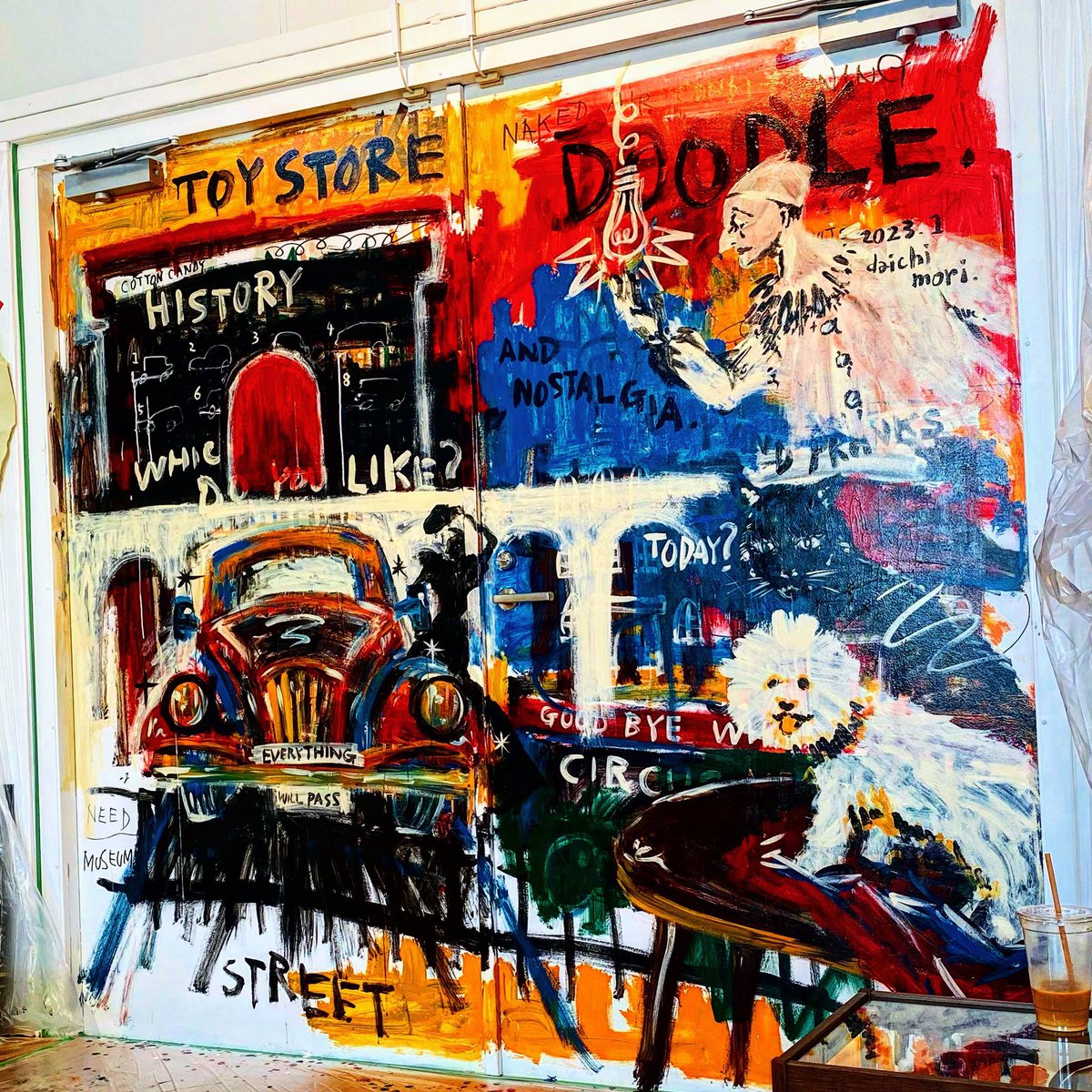 画家、森大地/daichi mori. tweet media