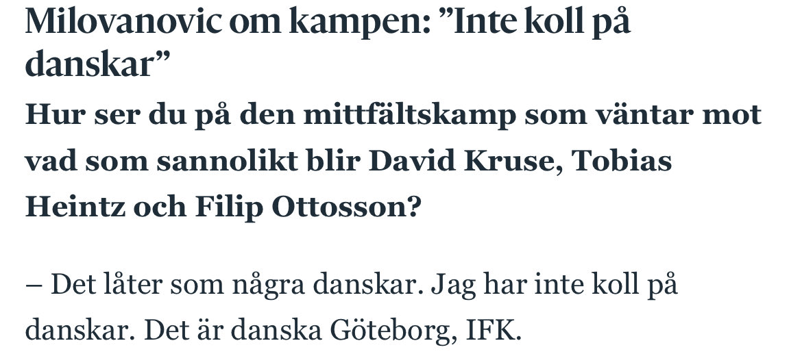 Alla vet…