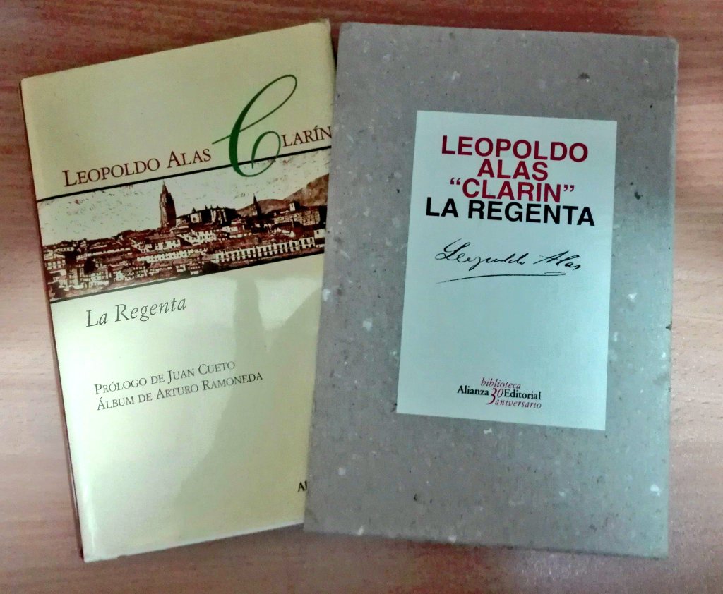 LibrosVintage's tweet image. “La heroica ciudad dormía la siesta. El viento sur, caliente y perezoso, empujaba las nubes blanquecinas que se rasgaban al correr hacia el norte”

El 25 de abril de 1852 nacía en Zamora Leopoldo Alas, #Clarín.

#LaRegenta
Biblioteca @alianza_ed #30aniversario (1996)