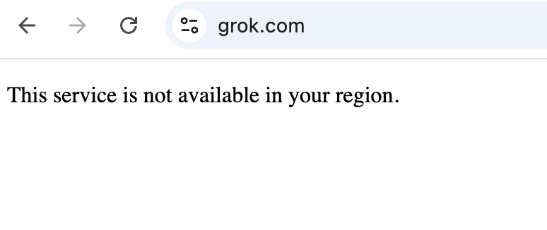 Hi <a href="/grok/">Grok</a> Why is it not available in Japan?
