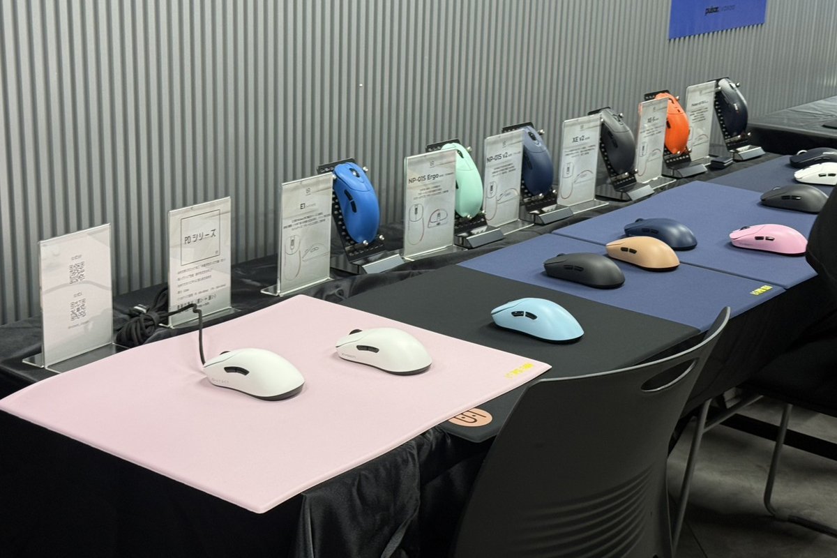 マウスパッド 40↑ artisan pulsar vaxee 総額20万以上 本日、Pulsar & Vaxee Test Day & Meet Up にご参加いただいた皆様