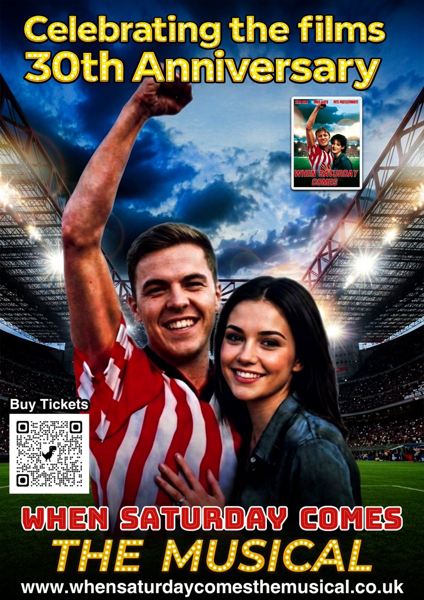 Deanojones14's tweet image. If anyone is at the Sheffield United V Preston game. And you spot some #Whensaturdaycomesthemusical posters in the ground can you please take a photo for me 🙌🏻 #Sheffield #sheffieldunited #SUFC #sheffieldutd #SHUPNEFC