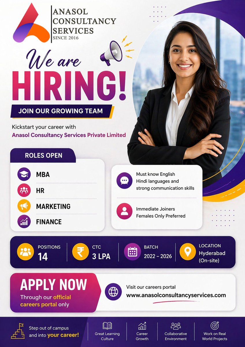 Anasol Consultancy Services Private Limited tweet media