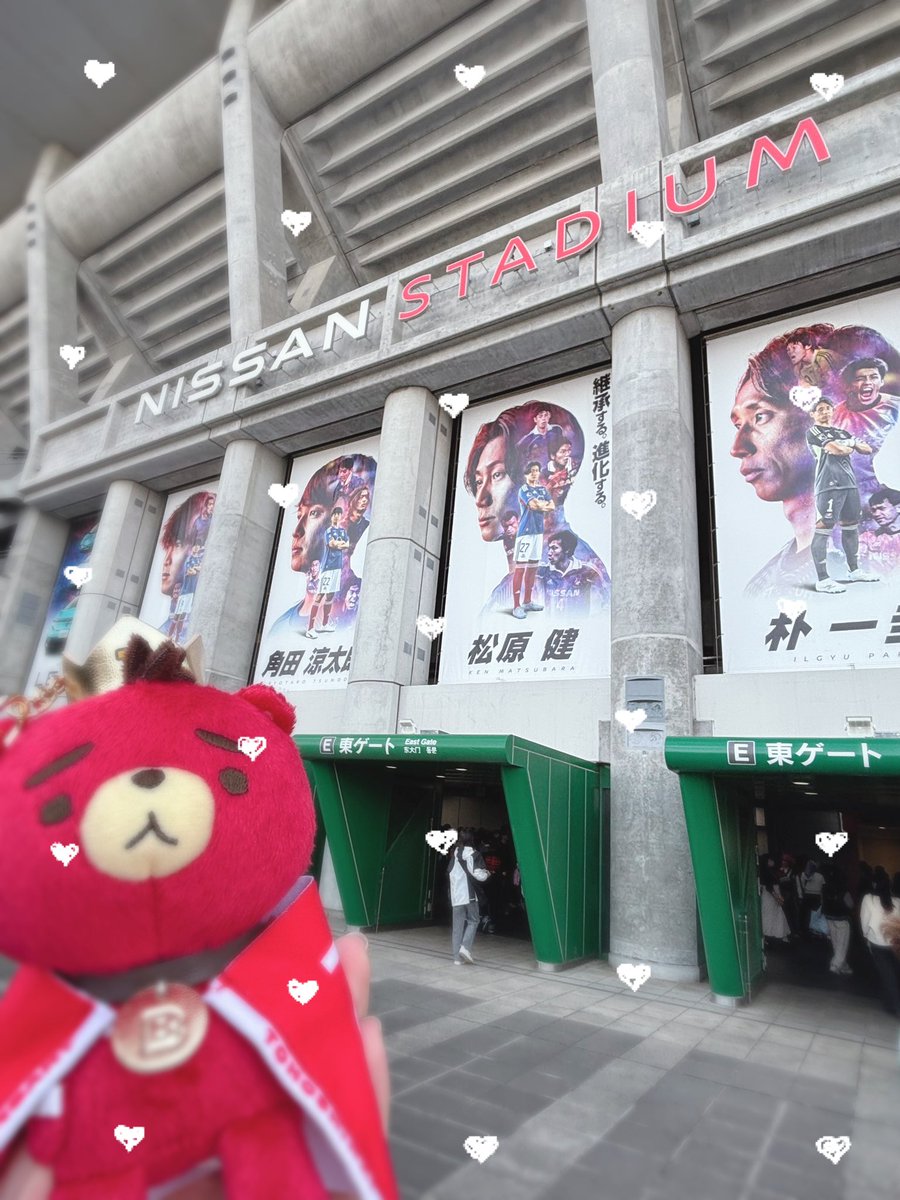 人生初の日産スタジアムでした！
ネタバレになるから言えないけど…トロッコが…トロッコが最高でした…😭💕