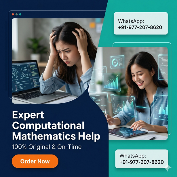 bellajohnson8's tweet image. Struggling with Computational Mathematics Assignments? You’re Not Alone Ever stared at complex algorithms, numerical methods, or matrix computations thinking, Where do I even start? Get expert help 
#ITSU2011R #AssignmentHelp #ComputationalMathematics #MathHelp #StudentLife