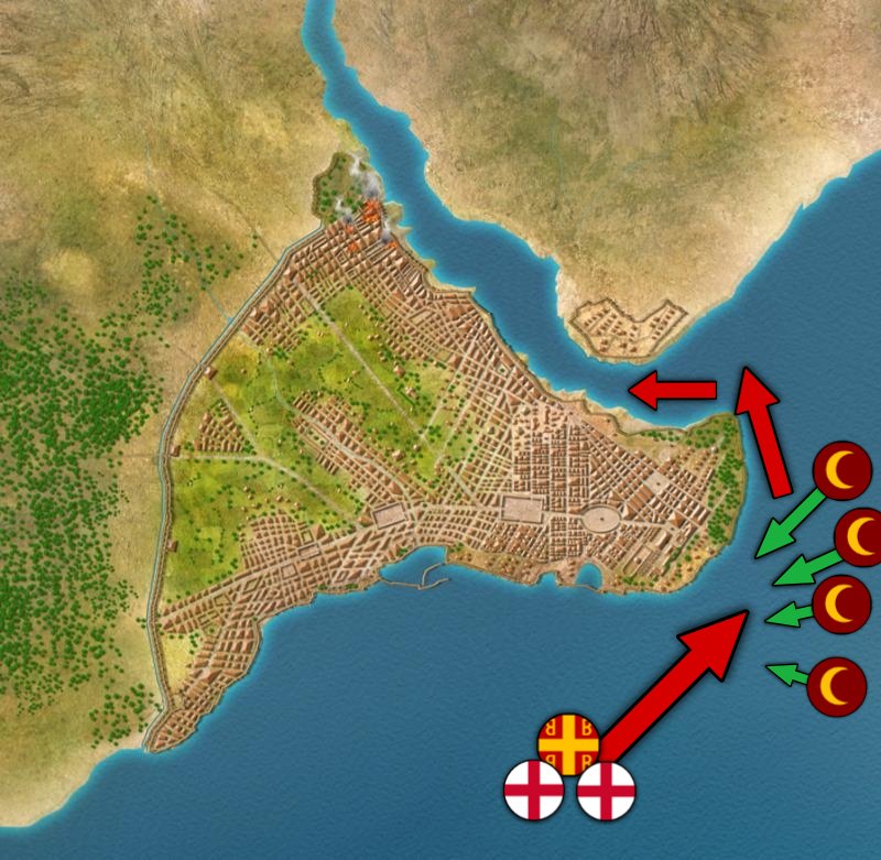 RomanMemeSquad's tweet photo. The operation of Fladanelas mapped 🗺️ https://t.co/GEPwQ9PcsV