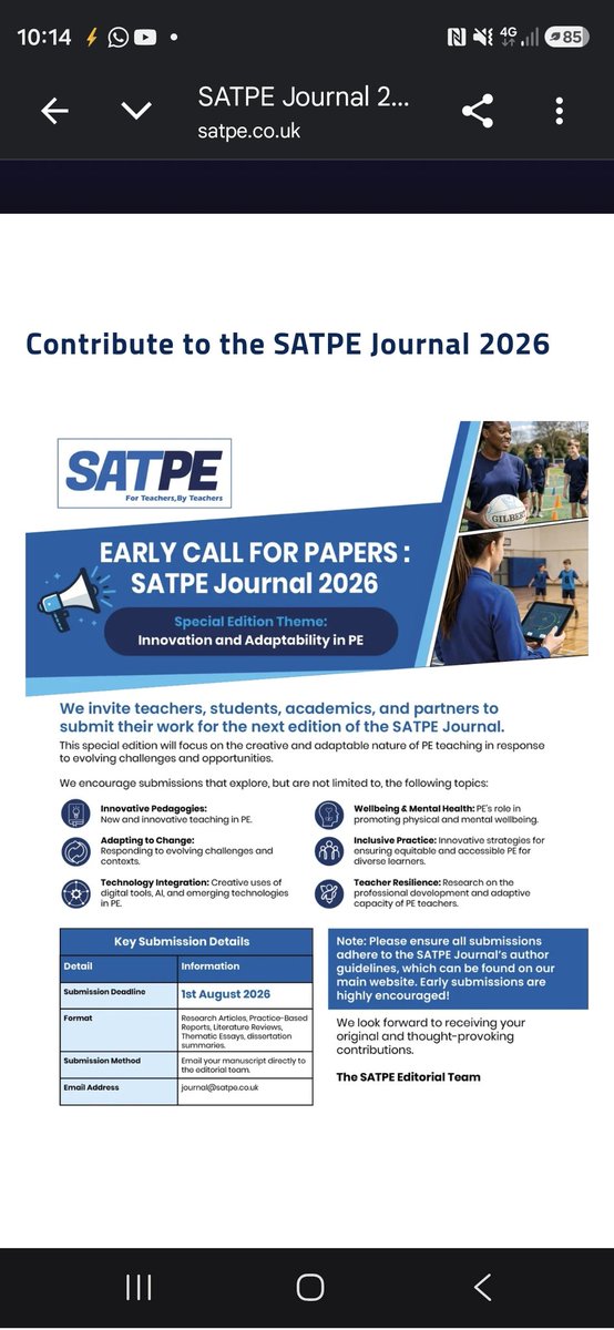 SATPE tweet media