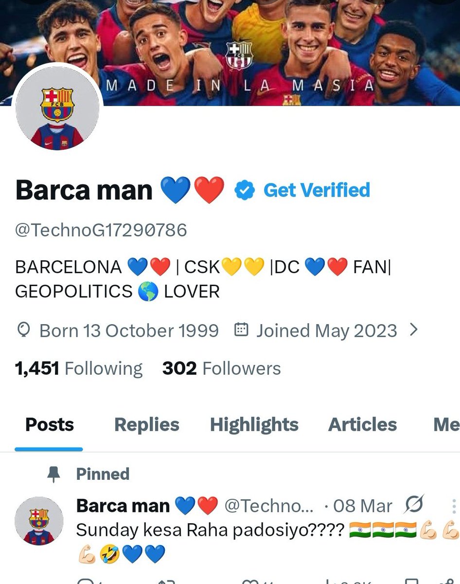 Barca man 💙❤️ tweet media