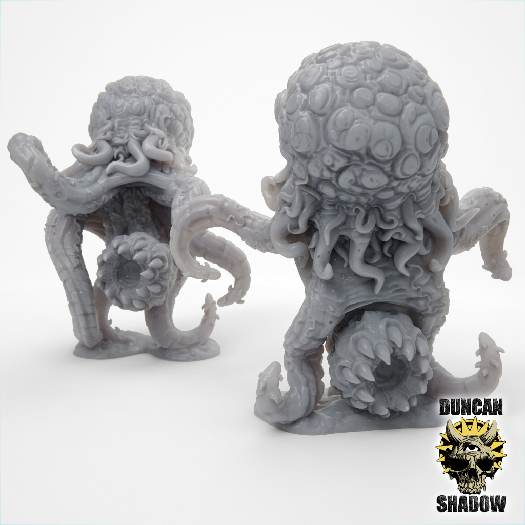 DuncanShadow's tweet image. Star Vampires 
Sculpted these as part of my Lovecraftian range 
They come with pre supported options for resin printing 

#callofcthulhu #3dprinting