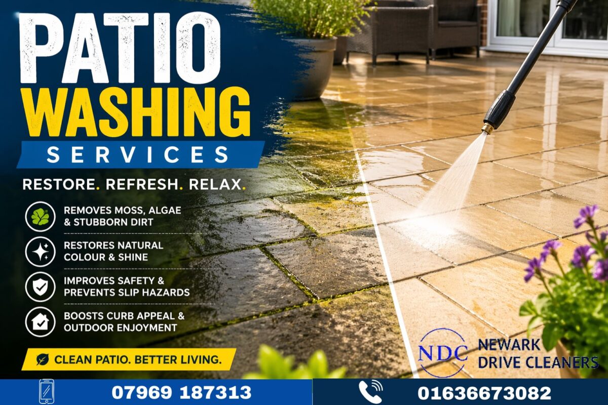 newarkdrive's tweet image. Restore your patio with expert washing services. Remove grime &amp;amp; stains fast. Visit &amp;gt; tinyurl.com/yf5x3j34 

#patiowashing #patiocleaning #pressurewashing #outdoorcleaning #drivewaycleaning #gardenpatio #kerbappeal #cleanhome #propertycare #ukhomes