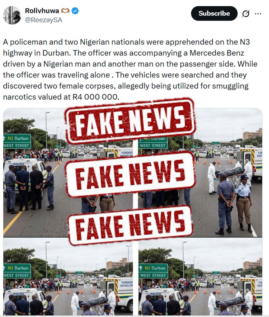 DirectorBetso's tweet photo. @HermanMashaba You must be the biggest fool to be commenting 9f fake news. You cabt even realise that its AI. What kind of a leader are you. Surrender! https://t.co/yd2kl2NAD1