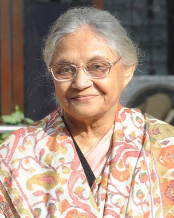 bainjal's tweet photo. Mrs Dikshit loved Delhi, went to college in Delhi & was a v good CM. @ArvindKejriwal defamed her, made disgusting allegations against her & broke her heart just for winning Delhi. The city suffered his governance & is now suffering BJP’s where it is treated as an orphan. Delhi is the poorer.