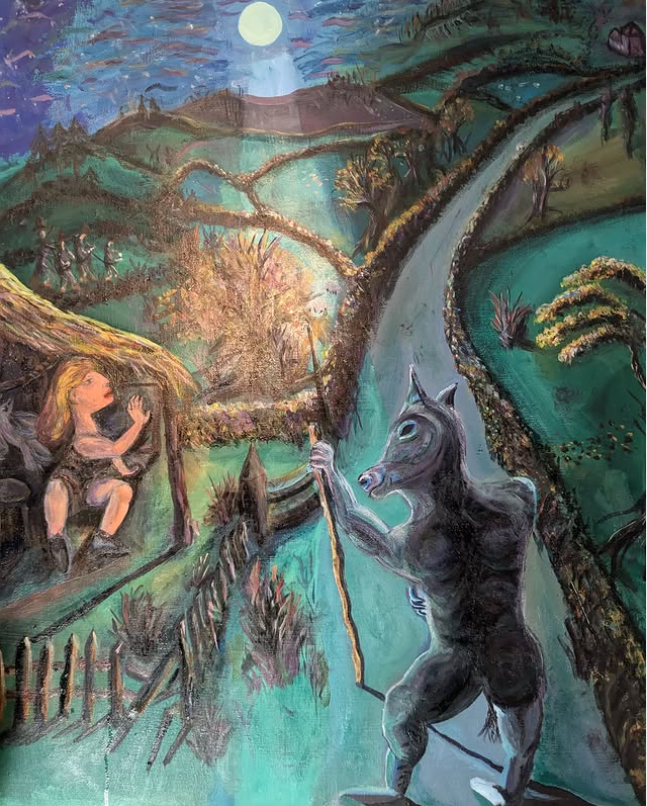 me_ba_ne's tweet photo. The Dream Road to Llanddewi Brefi

2024
Oil on Canvas
76 x 61 cm

Ffordd y Breuddwydion i Llanddewi Brefi  #dreamscape #painting #minotaur #minotaurpicasso #oilpainting #llanddewibrefi #ceredigion https://t.co/G1lJlIBt7S