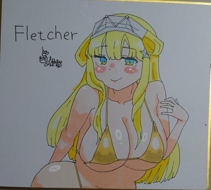 金ビキニフレッチャー 