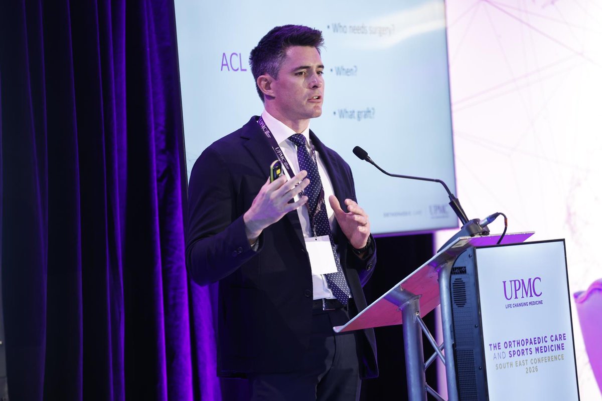 UPMCinIreland's tweet photo. Mr. Mark Berney, Consultant Orthopaedic Surgeon at UPMC Whitfield Hospital, delivers key insights on effective knee joint preservation for patients.

#SouthEast #OrthopaedicCare #SportsMedicine #Ireland https://t.co/Jv4XJEt7P9