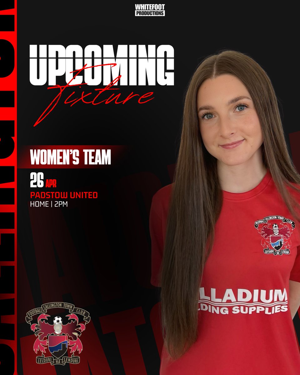 CallyTownFC's tweet photo. Next up for our Women’s Team ⚽️

#ClubCally #cornishfootball #ctfc #football #soccer 

@swsportsnews @PLsportsnews @Cornishfootball @KJMsport57 @devoncornwallfc @SWWFN 

@WhitefootP https://t.co/PZZC1JeXOw